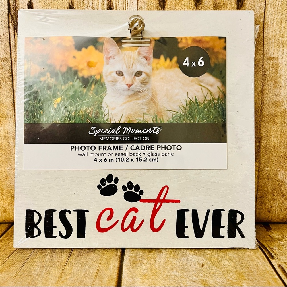 Best Cat Ever Pet Picture Frame